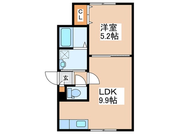 アリエスの物件間取画像